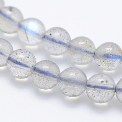 Natural Labradorite Beads Strands&nbsp;G-J373-14-5mm