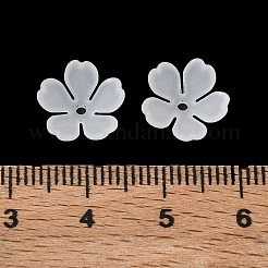 Frosted Acrylic Bead Caps&nbsp;AC-CBAF9C1-01