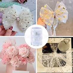 Glitter Sequin Deco Mesh Ribbons&nbsp;OCOR-TADJ0001-10B