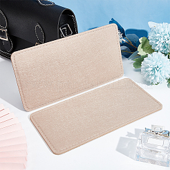 フェルトインサートバッグボトム  クッションパッド  長方形  キャメル  25x13x0.45cm&nbsp;DIY-WH0308-167B-01