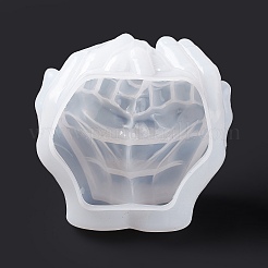 DIY 3D Double Hand Ashtray Statue Silicone Molds&nbsp;DIY-C065-01