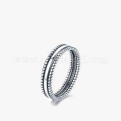 女性用スター指輪シルバーフィンガー指輪925個  アンティークシルバー  usサイズ6（16.5mm）&nbsp;FS-WG2952F-02