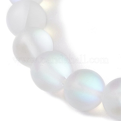 Beach Starfish Dyed Synthetic Turquoise Bead Bracelets&nbsp;BJEW-JB10252-02