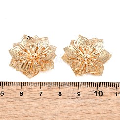 Brass Filigree Cabochons&nbsp;KK-CBACEE9-02C-KCG