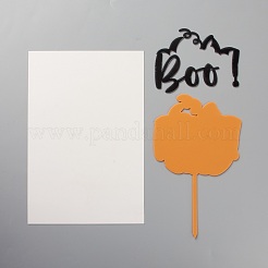 Acrylic Halloween Theme Word Cake Insert Card Decoration&nbsp;DIY-H109-22