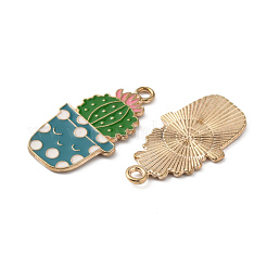 Alloy Enamel Pendants&nbsp;ENAM-CJC0015-04KCG