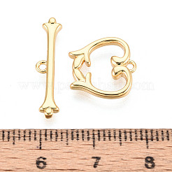 真鍮製マンテル  ニッケルフリー  ハート  18KGP本金メッキ  18mm  穴：1.2mm&nbsp;KK-T077-03G
