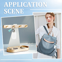 DIY Blank Double-sided Heat Transfer Aluminium Pendant Keychain Making Kits&nbsp;DIY-SP0005-26F