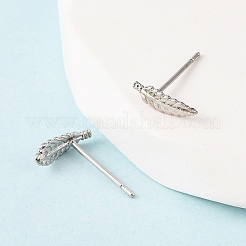 Brass Stud Earrings&nbsp;EJEW-L278-08P