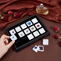 Rectangle Paper Loose Diamond Organizer Trays&nbsp;CON-WH0095-80