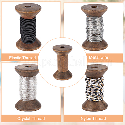 Wooden Empty Spools for Wire&nbsp;TOOL-WH0125-54B