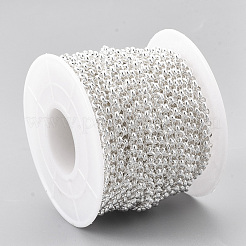 304 Stainless Steel Rolo Chains&nbsp;CHS-T002-04C