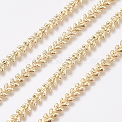 Brass Handmade Cobs Chains&nbsp;CHC-G006-18G