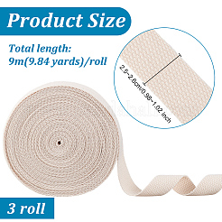 27m Polycotton Ribbon&nbsp;DIY-OC0012-81F