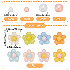 16Pcs Translucent Resin Cabochons&nbsp;RESI-SP0001-66
