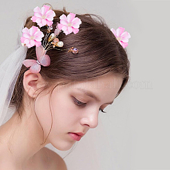 布製造花カーネーション50個  結婚式のバージンロードやテーブルのセンターピース、パーティー用コンフェッティ、プチギフト、インテリア装飾としておすすめ  花  フラミンゴ  45x16mm&nbsp;AJEW-SP0003-83B