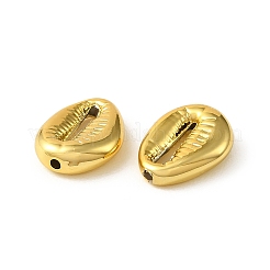 海をテーマにしたアクリルビーズの盛り付け  黄金メッキ  カウリシェル  16.5x13x5mm  穴：1.5mm&nbsp;PACR-B005-08E