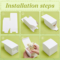 Kraft Paper Storage Gift Boxes&nbsp;CON-WH0110-016B