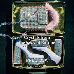 Preciosa&reg Crystal Hotfix Flatback Stones&nbsp;Y-PRC-HSS6-21110