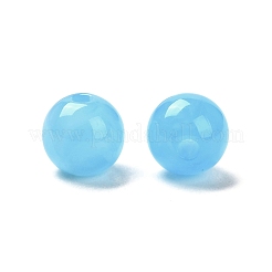 Imitation Jade Acrylic Beads&nbsp;MACR-G066-01A