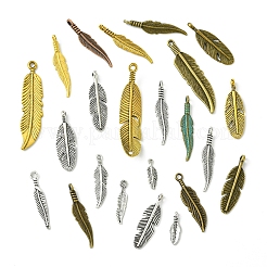 60Pcs Tibetan Style Alloy Pendants&nbsp;TIBEP-FS0001-19