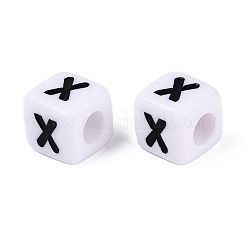 Opaque Acrylic Beads&nbsp;SACR-N020-04A-X