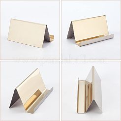 Stainless Steel Business Card Frame&nbsp;ODIS-WH0008-37LG