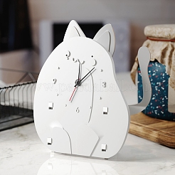 Cat Shape Alarm Clock Ornament DIY Silicone Mold&nbsp;PW-WG44451-01