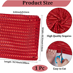 ポリエステルパイル生地  クラフト用品  インディアンレッド  1100x0.2mm  約2m / pc&nbsp;AJEW-WH20006-352A