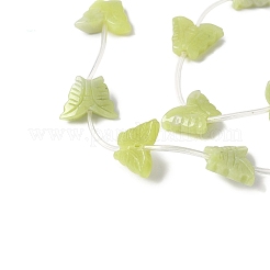 Natural Butter Jade Beads Strands&nbsp;G-B136-A11
