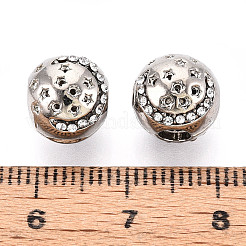 Alloy Rhinestone European Beads&nbsp;FIND-N009-08P