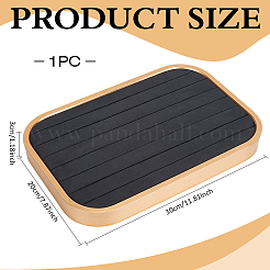 7-Slot Iron with Microfiber Ring Organizer Display Trays&nbsp;ODIS-WH0086-245