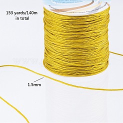 ポリエステル糸  オリーブ  1.5mm  約140m /ロール&nbsp;NWIR-OC0001-04-26
