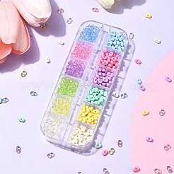 Opaque & Transparent Acrylic Beads&nbsp;MACR-YW0003-16