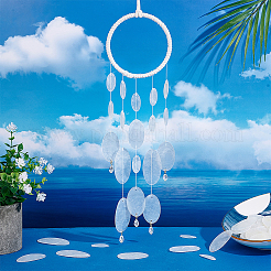 60Pcs 3 Styles Natural Shell Connector Charms&nbsp;BSHE-PH0001-49