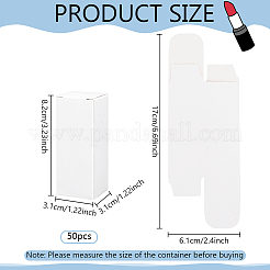Rectangle Lipstick Paper Packaging Boxes&nbsp;AJEW-WH0472-58B