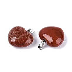 Natural Red Jasper Pendants&nbsp;G-N362-05P-12