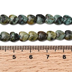 Natural African Turquoise(Jasper) Beads Strands&nbsp;G-P575-C18-6mm