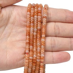 Natural Red Aventurine Heishi Beads Strands&nbsp;G-A299-A02-01