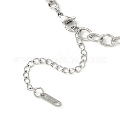 304 Stainless Steel Curb Chain Cable Chain Necklaces&nbsp;NJEW-JN05577