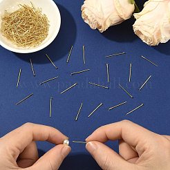 SHEGRACE Brass Flat Head Pins&nbsp;XGR0084G-32G