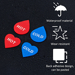 16 Pairs 2 Style Acrylic Public Signs&nbsp;DIY-FH0008-28B