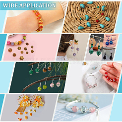370Pcs 12 Styles Iron Bead Caps Sets&nbsp;IFIN-ME0001-01