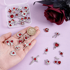 30Pcs 15 Styles Alloy Pendants&nbsp;FIND-PH0023-34