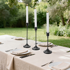 3Pcs 3 Styles Metal Candle Holder Sets&nbsp;DIY-WA0001-37G