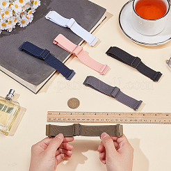 6Pcs 6 Colors Nylon Watch Bands&nbsp;AJEW-OC0015-64