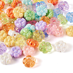 70Pcs 14 Colors Opaque & Transparent Acrylic Beads&nbsp;OACR-TA0002-78