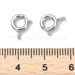 SHEGRACE Brass Spring Ring Clasps&nbsp;XGRPCN197-018P