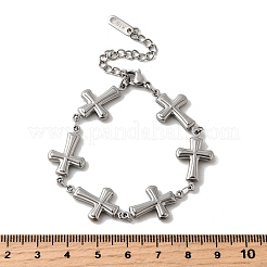 304 Stainless Steel Link Bracelets for Women&nbsp;BJEW-Q041-01B-P