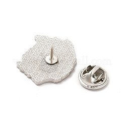 Dog Enamel Pin with Brass Butterfly Clutches&nbsp;LS-JEWB-A006-05D